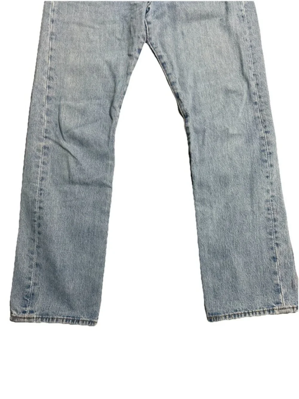 Levis Jeans Mens 30x30 Blue 501 Button Fly Regular Straight American Denim Pants